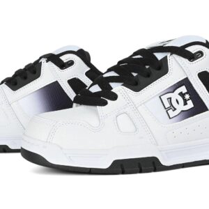 DC Stag Skate Shoes - Black/White Fade