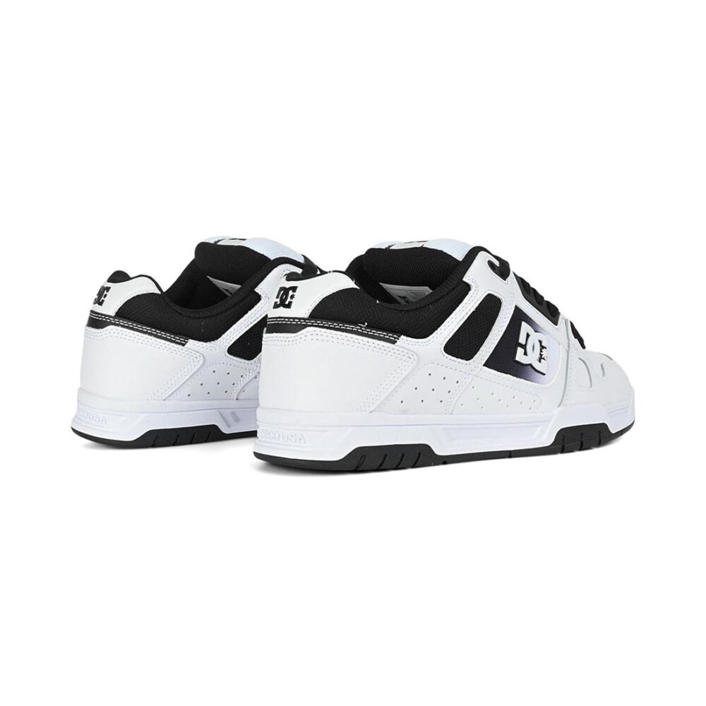 DC Stag Skate Shoes - Black/White Fade