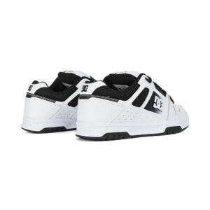 DC Stag Skate Shoes - Black/White Fade