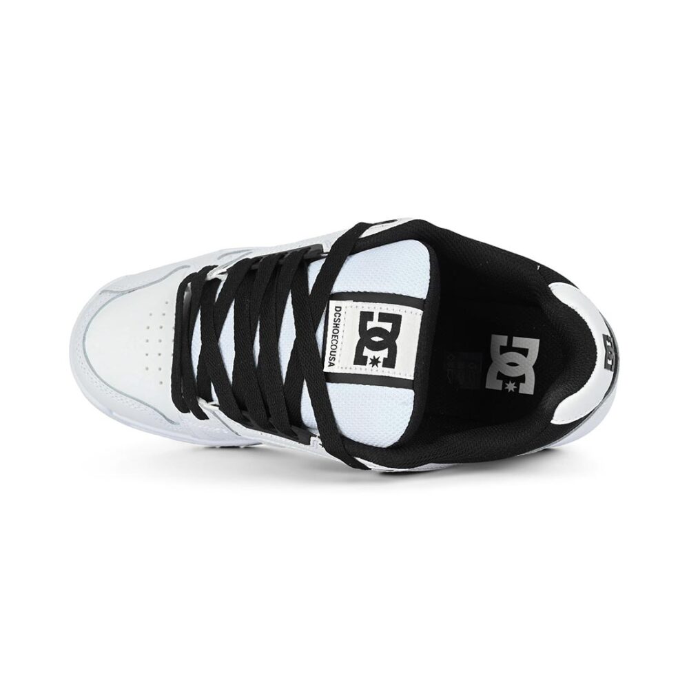 DC Stag Skate Shoes - Black/White Fade