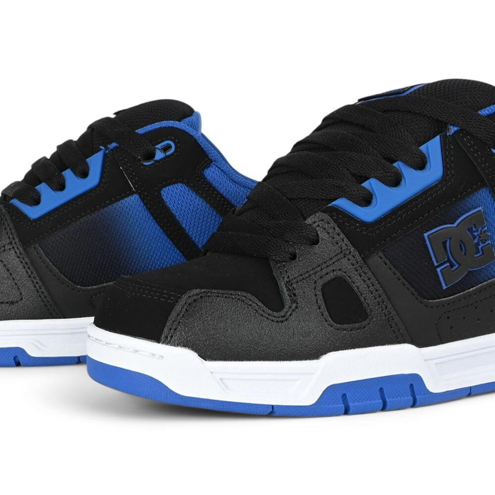 DC Stag Skate Shoes - Fade Out Indigo