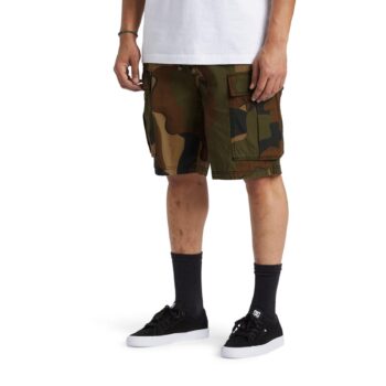 DC Tundra Cargo Shorts - Abstract Camo