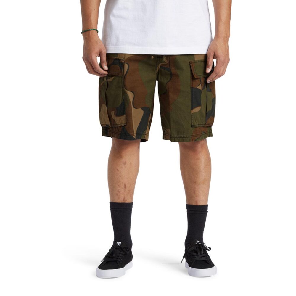 DC Tundra Cargo Shorts - Abstract Camo