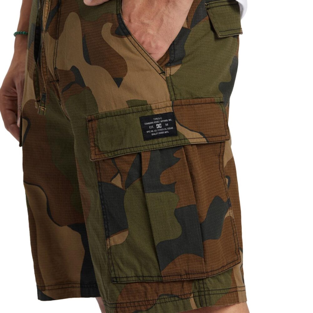 DC Tundra Cargo Shorts - Abstract Camo