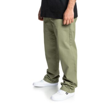 DC Worker Relaxed Chino Pants - Deep Lichen Green