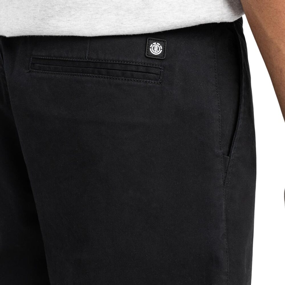 Element Howland Classic Chino Pants - Flint Black