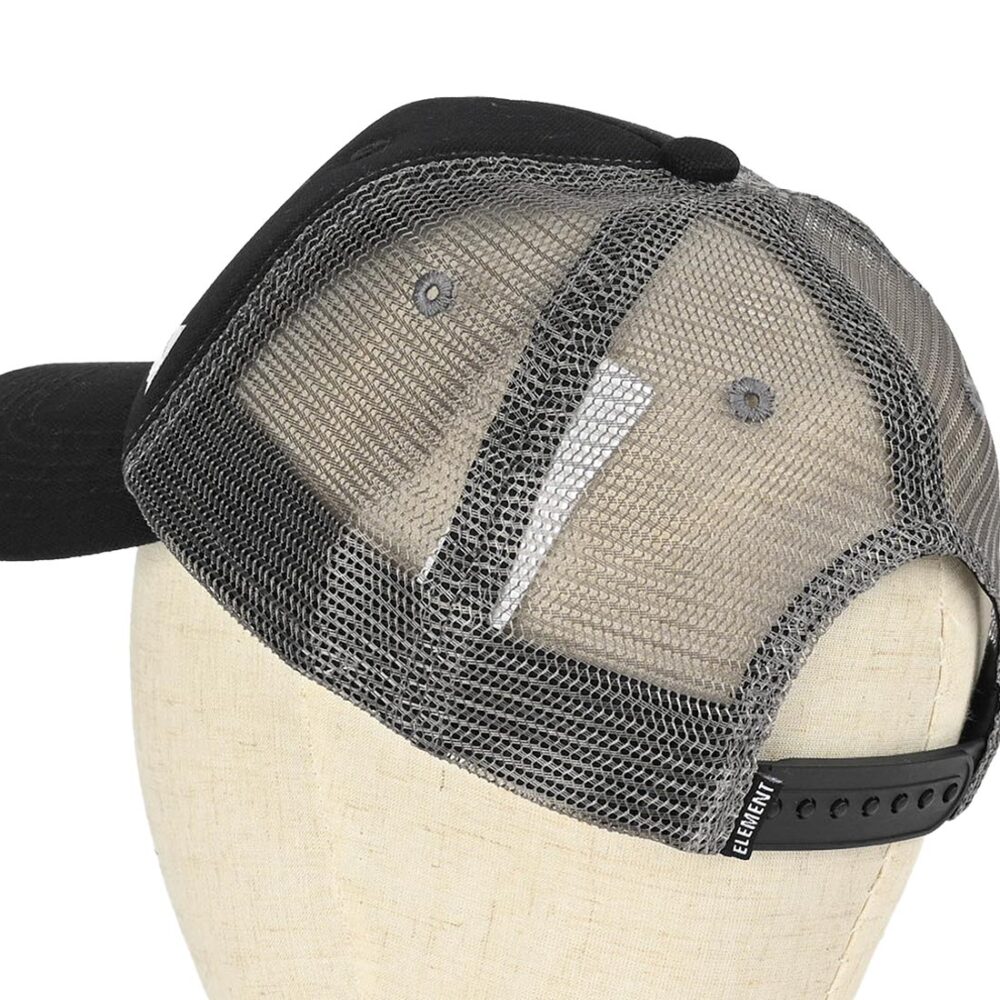 Element Mount Mesh Trucker Cap - Off Black