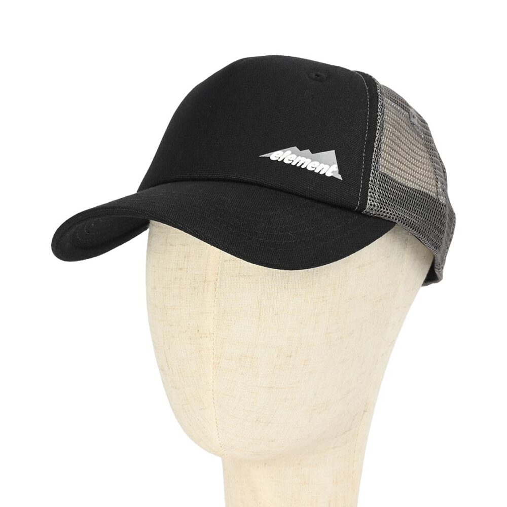 Element Mount Mesh Trucker Cap - Off Black