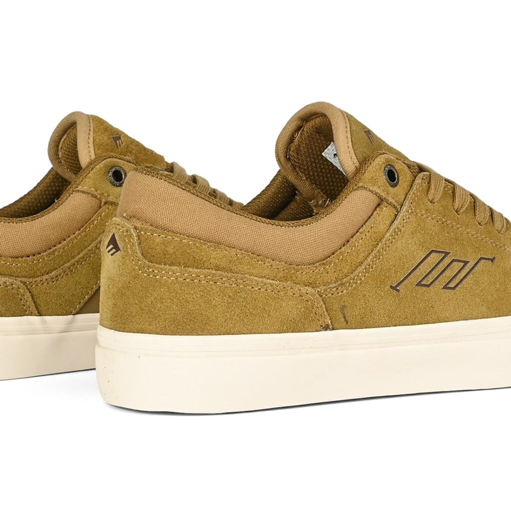 Chaussures De Skate Hoban Emerica – Bleu Marine, Taille 45 EU, Vulcanisées, Triple Couture, Semelle Intérieure Em-Pact