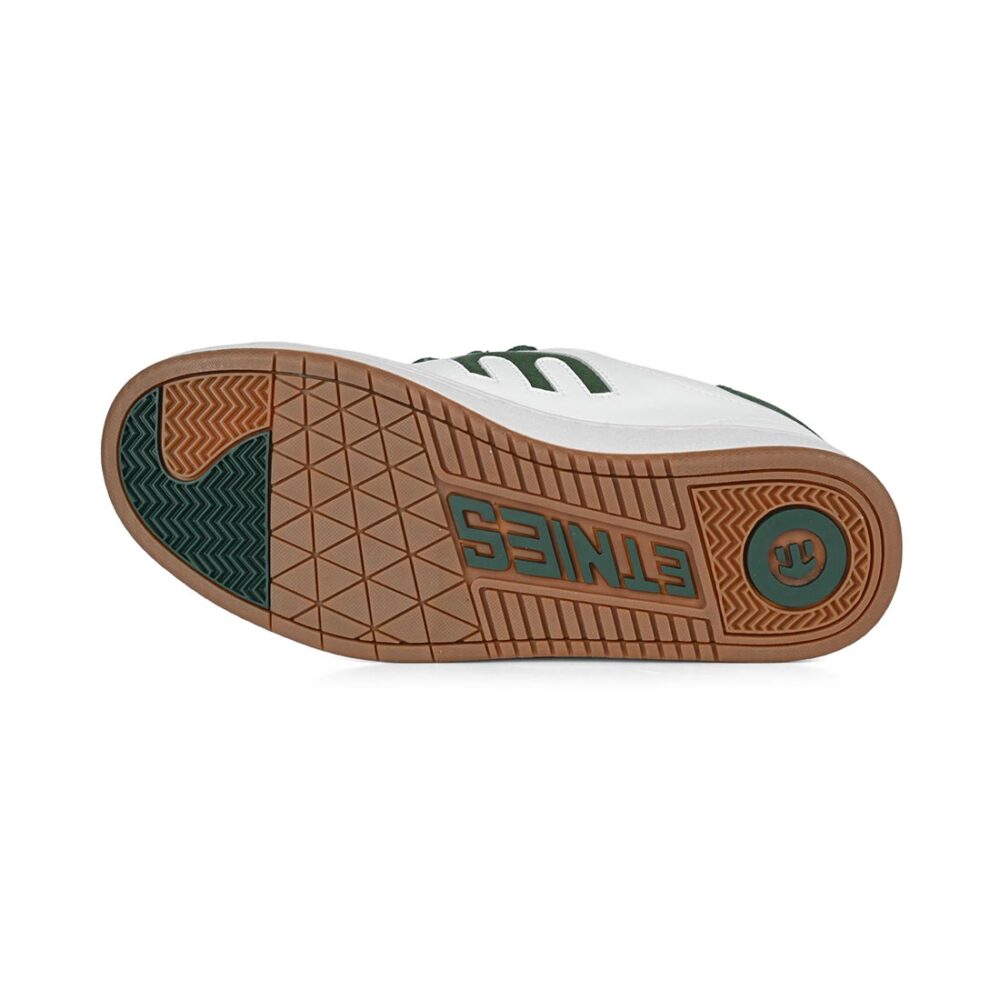 Etnies Callicut Skate Shoes - White/Green