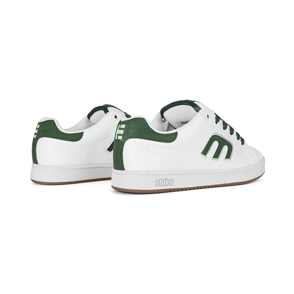 Etnies Callicut Skate Shoes - White/Green