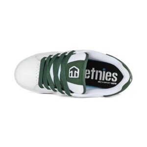 Etnies Callicut Skate Shoes - White/Green