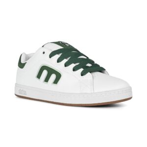 Etnies Callicut Skate Shoes - White/Green