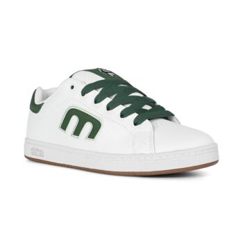 Etnies Callicut Skate Shoes - White/Green