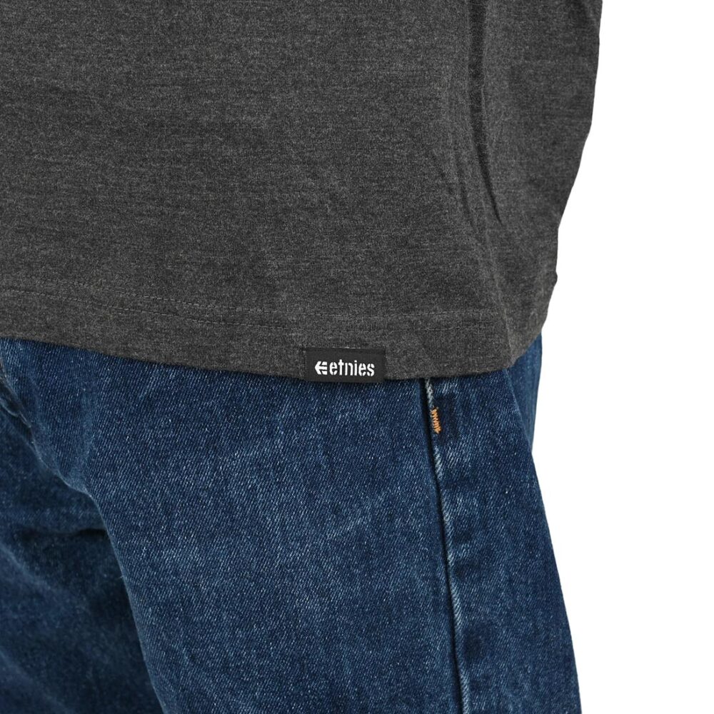 Etnies Corp Combo S/S T-Shirt - Charcoal/Heather