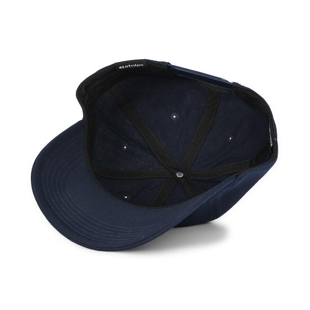 Etnies Corp Combo Snapback Cap – Navy/Yellow/White
