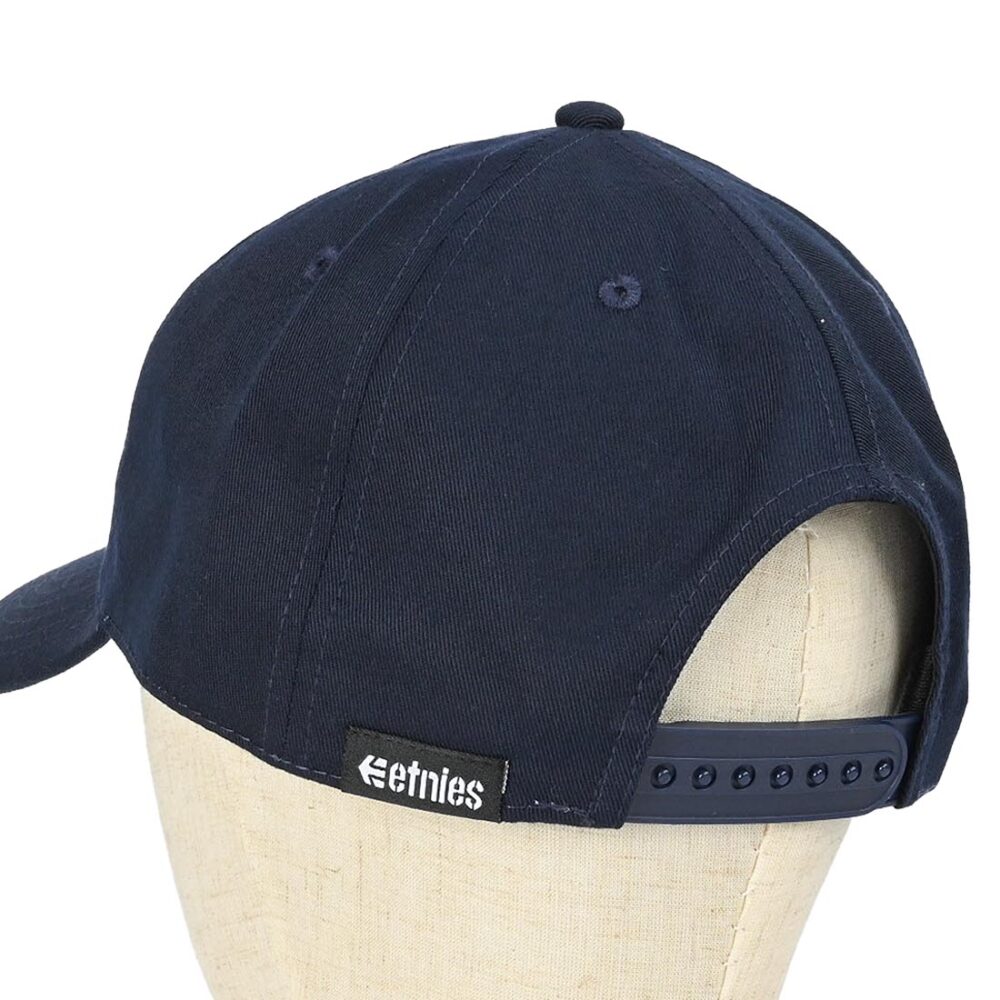 Etnies Corp Combo Snapback Cap – Navy/Yellow/White