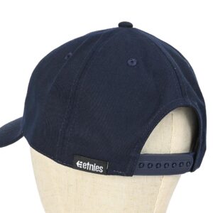 Etnies Corp Combo Snapback Cap – Navy/Yellow/White