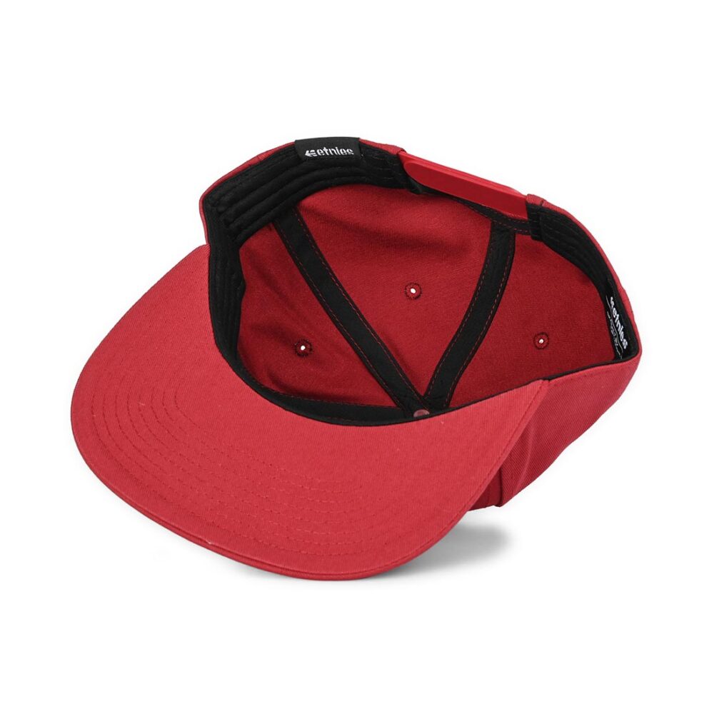 Etnies Corp Snapback Cap – Rust