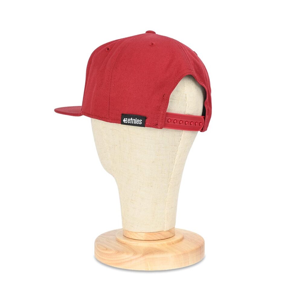 Etnies Corp Snapback Cap – Rust