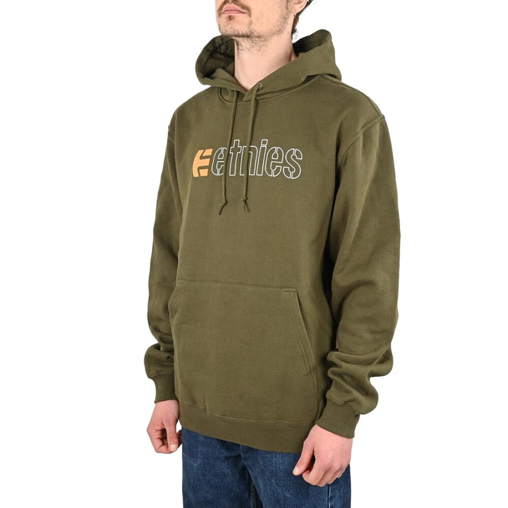 Etnies Ecorp Pullover Hoodie - Dark Green
