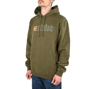 Etnies Ecorp Pullover Hoodie - Dark Green