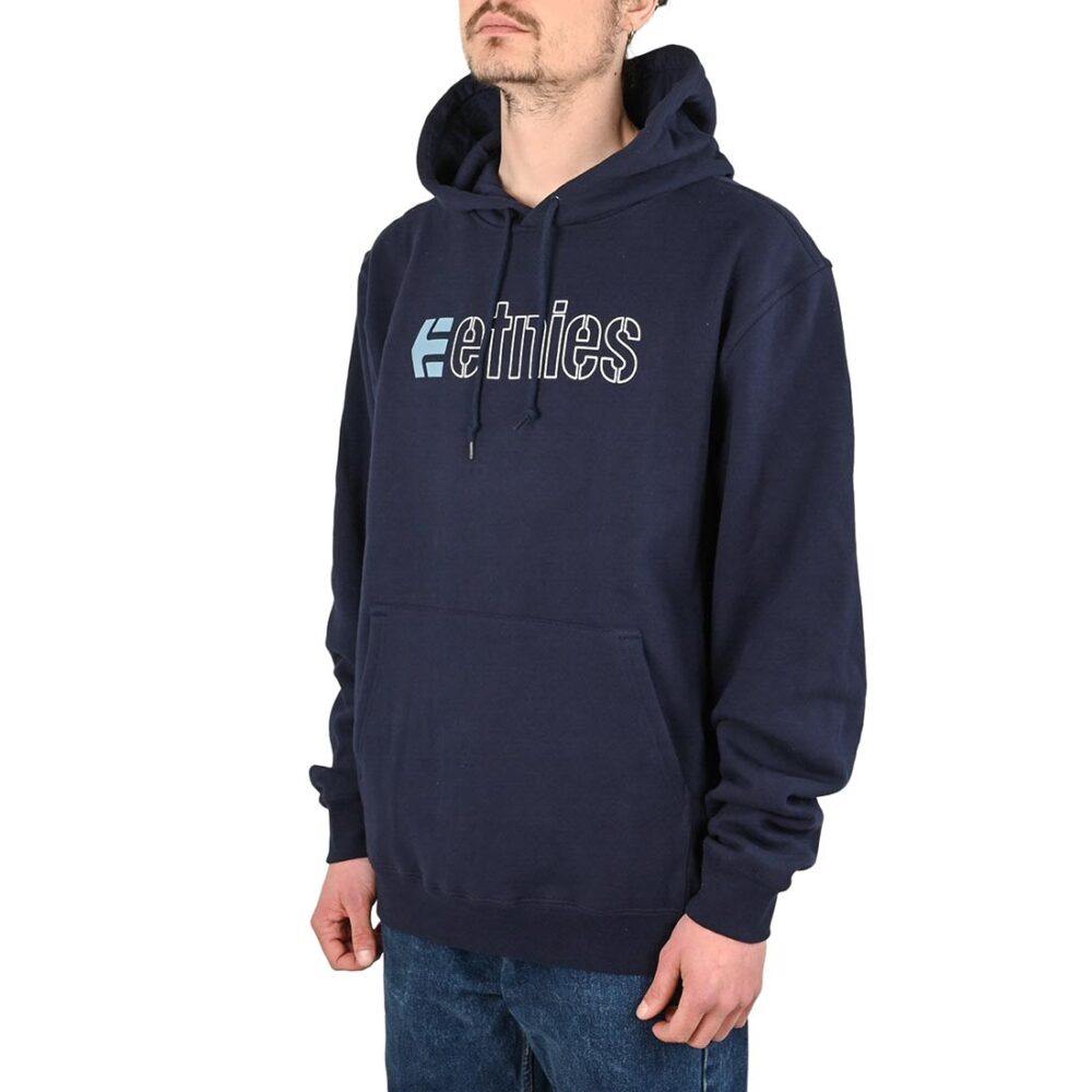 Etnies Ecorp Pullover Hoodie - Navy/Blue