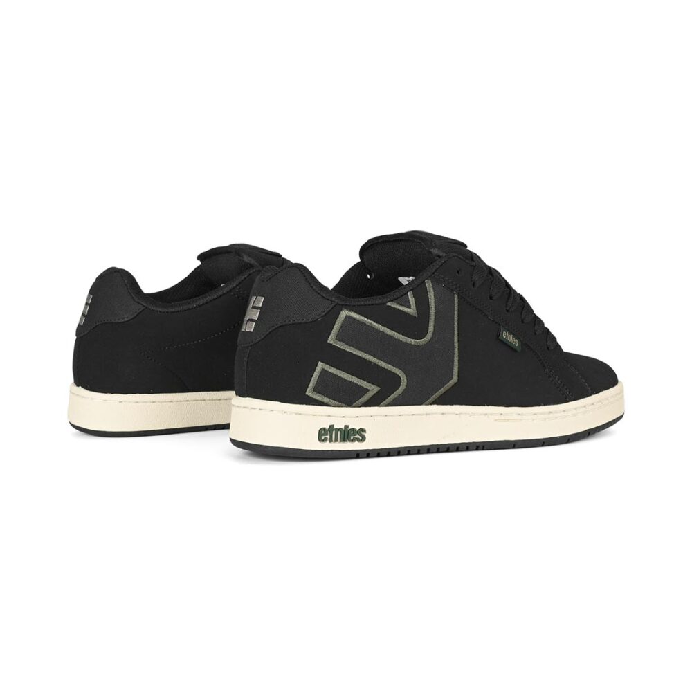 Etnies Fader Skate Shoes - Black/Green