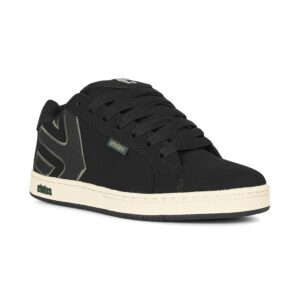Etnies Fader Skate Shoes - Black/Green