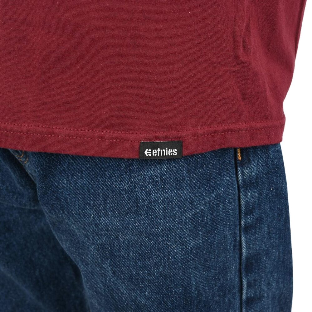 Etnies Icon L/S T-Shirt - Maroon