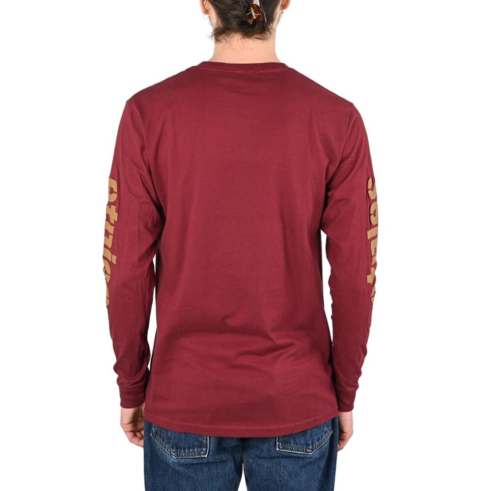 Etnies Icon L/S T-Shirt - Maroon