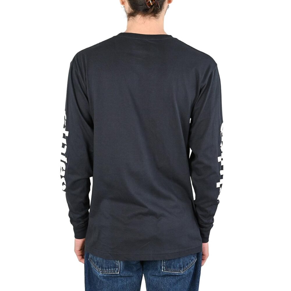 Etnies Icon L/S T-Shirt - Navy/White