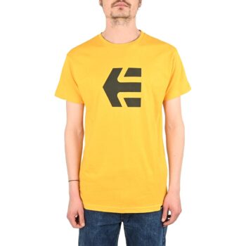 Etnies Icon S/S T-Shirt - Gold/Black