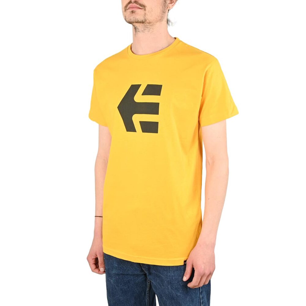 Etnies Icon S/S T-Shirt - Gold/Black