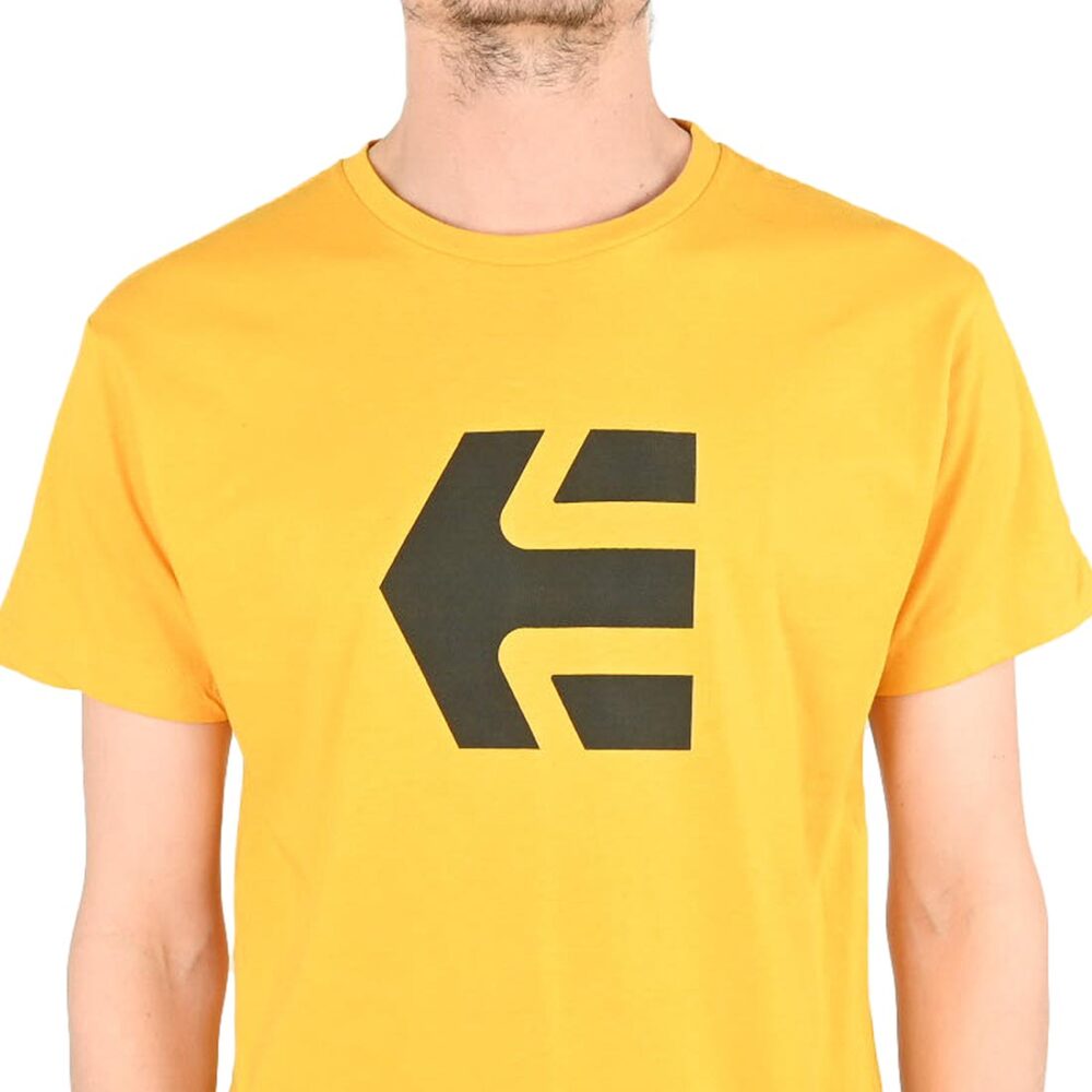 Etnies Icon S/S T-Shirt - Gold/Black