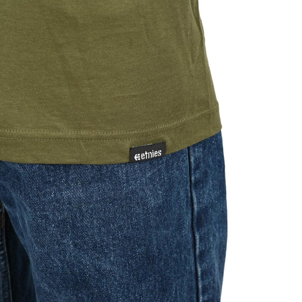 Etnies Icon S/S T-Shirt - Dark Green