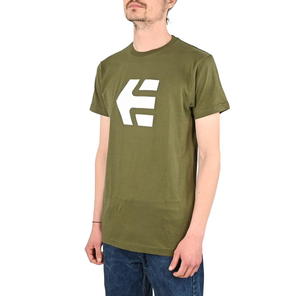 Etnies Icon S/S T-Shirt - Dark Green