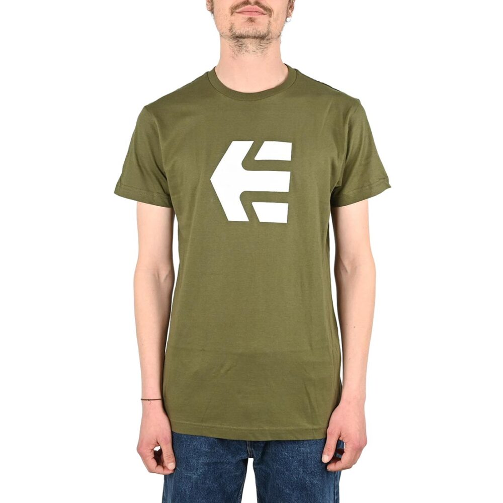 Etnies Icon S/S T-Shirt - Dark Green