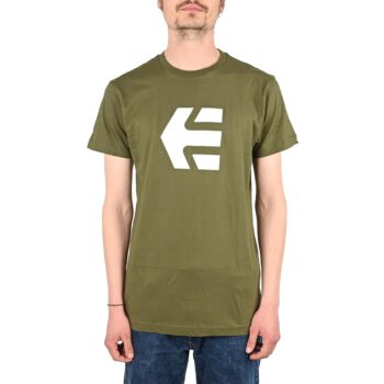 Etnies Icon S/S T-Shirt - Dark Green
