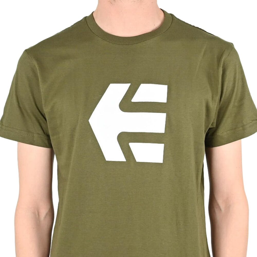 Etnies Icon S/S T-Shirt - Dark Green