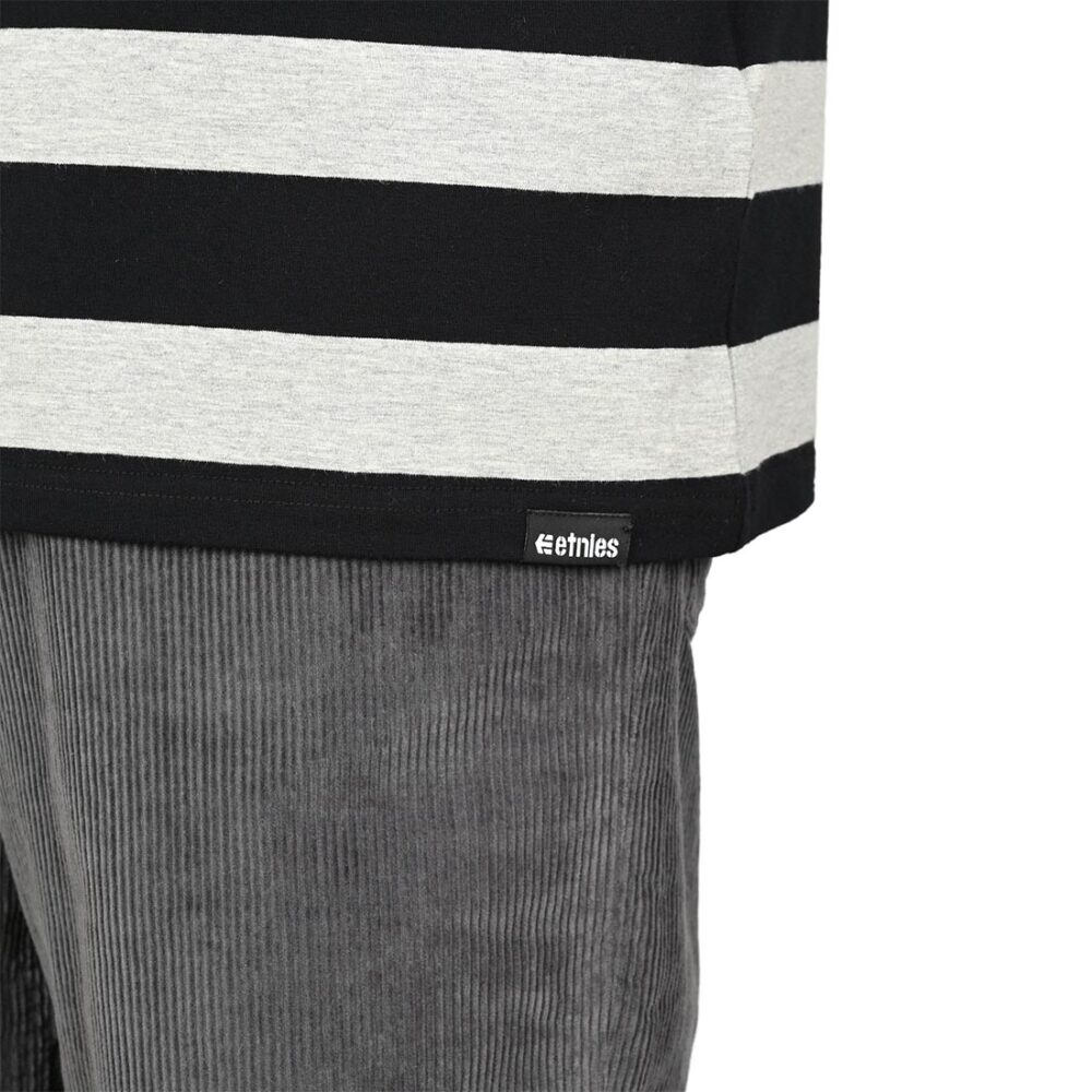 Etnies KO Polo S/S T-Shirt - Black/Charcoal