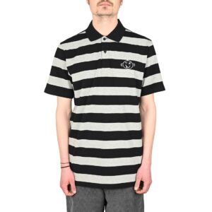 Etnies KO Polo S/S T-Shirt - Black/Charcoal