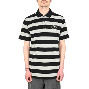 Etnies KO Polo S/S T-Shirt - Black/Charcoal