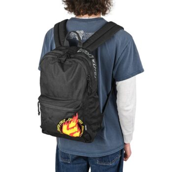 Etnies x Santa Cruz Flame Fader 18L Backpack - Black
