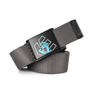 Etnies x Santa Cruz Screaming Hand Web Belt - Charcoal