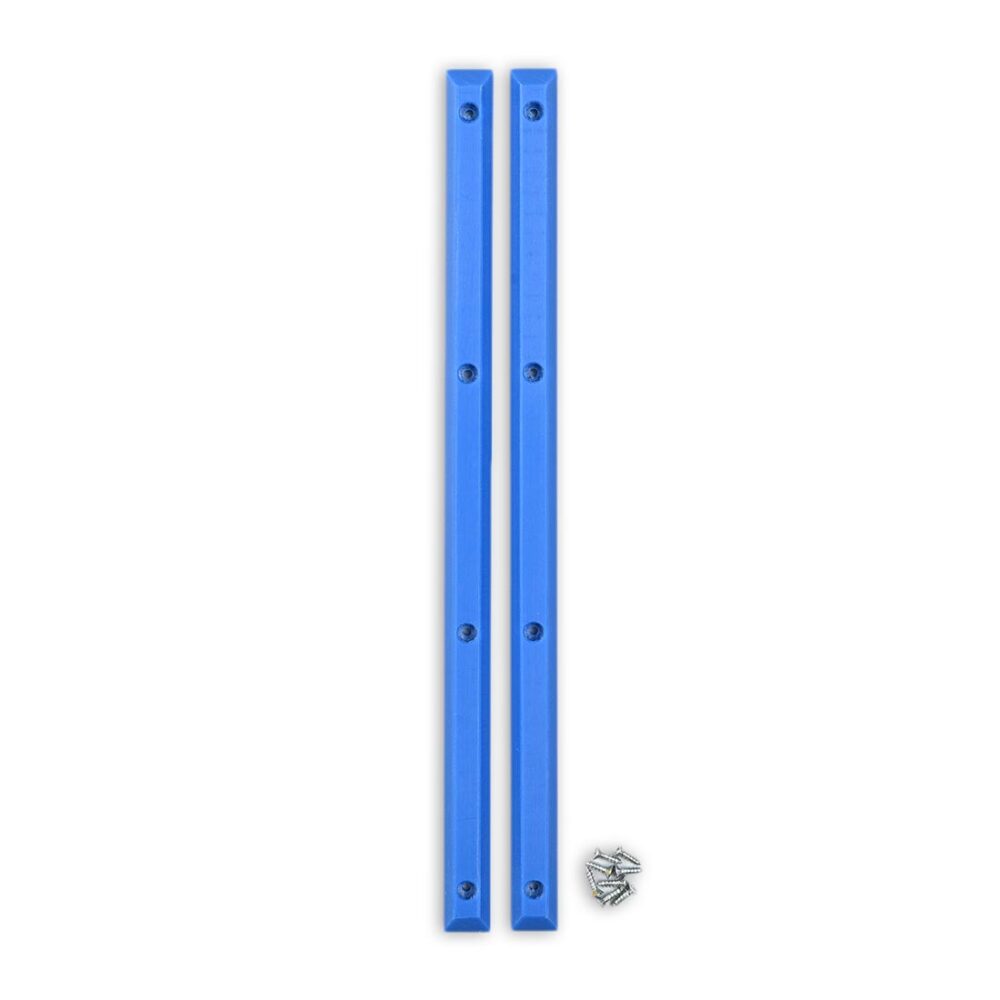 Lil Jawns Curb Skateboard Rails (2 Pack) - Blue