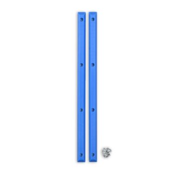 Lil Jawns Curb Skateboard Rails (2 Pack) - Blue