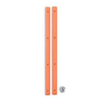 Lil Jawns Curb Skateboard Rails (2 Pack) - Orange