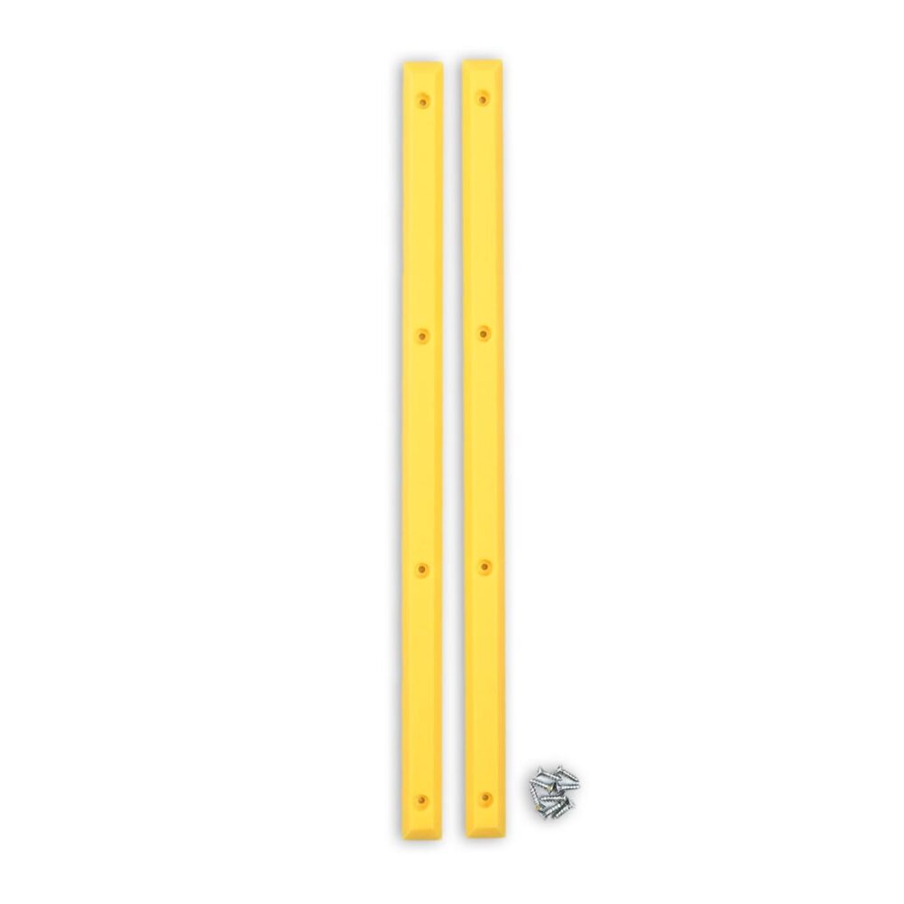 Lil Jawns Curb Skateboard Rails (2 Pack) - Yellow