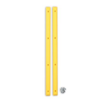 Lil Jawns Curb Skateboard Rails (2 Pack) - Yellow